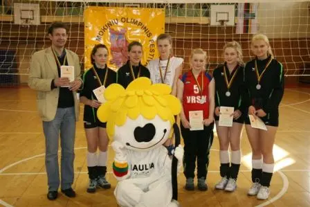 Lietuvos mokinių olimpinio festivalio finalinės merginų tinklinio varžybos